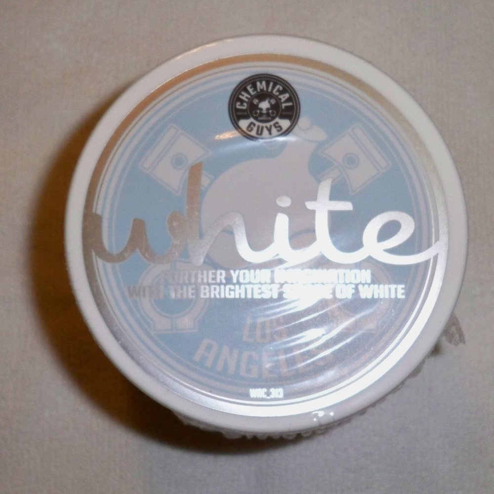 chemical guys white car wax